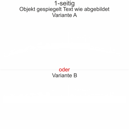 Autoaufkleber Skyline Bundesland Mecklenburg-Vorpommern