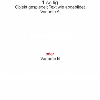 Autoaufkleber Skyline Bundesland Mecklenburg-Vorpommern