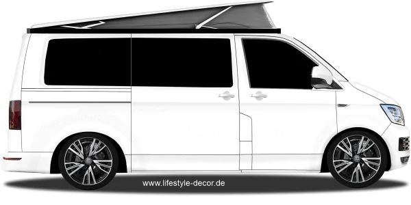 Autoaufkleber Skyline Bundesland Mecklenburg-Vorpommern