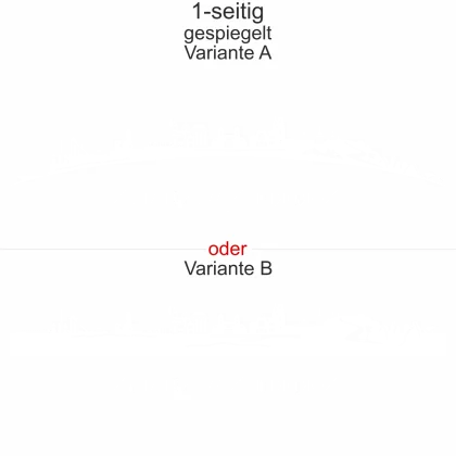 Autoaufkleber Skyline Bundesland Nordrhein-Westfalen