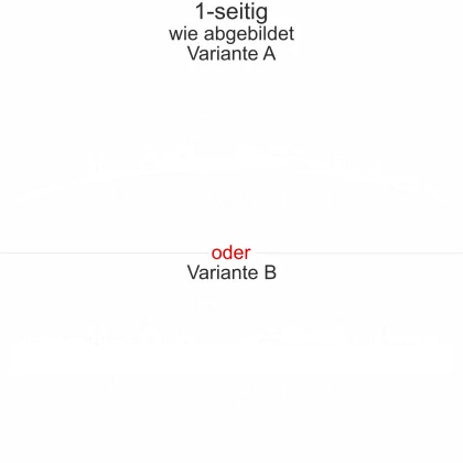 Autoaufkleber Skyline Bundesland Rheinland-Pfalz