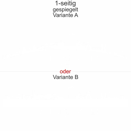 Autoaufkleber Skyline Bundesland Rheinland-Pfalz