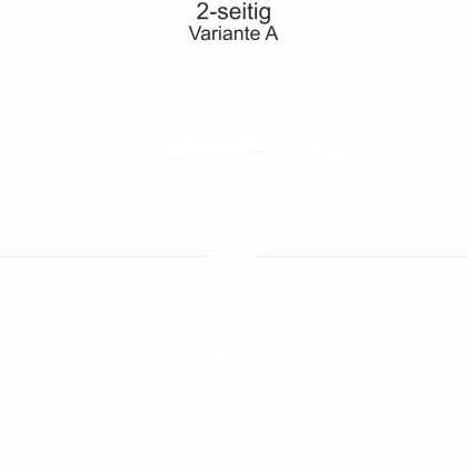 Autoaufkleber Skyline Bundesland Rheinland-Pfalz