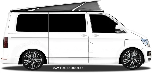 Autoaufkleber Skyline Bundesland Saarland