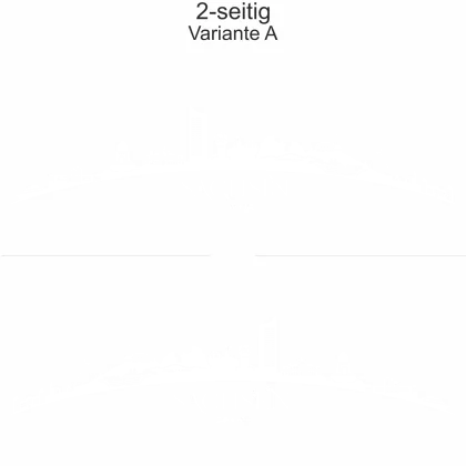Autoaufkleber Skyline Bundesland Sachsen