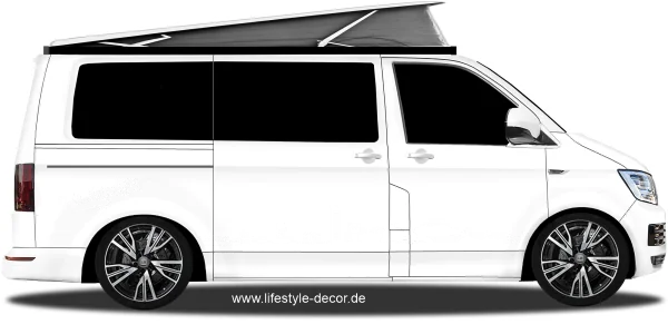 Autoaufkleber Skyline Bundesland Sachsen