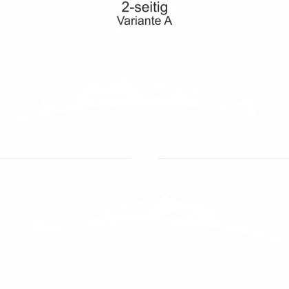 Autoaufkleber Skyline Bundesland Sachsen-Anhalt