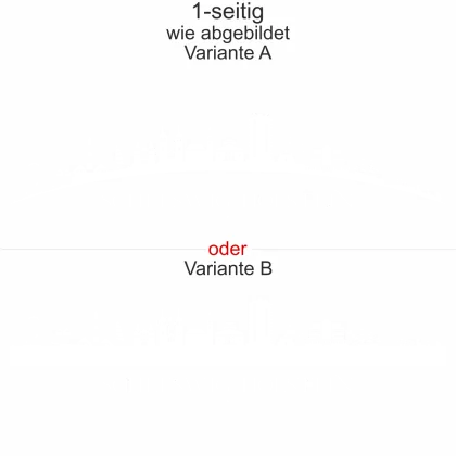 Autoaufkleber Skyline Bundesland Schleswig-Holstein