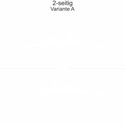 Autoaufkleber Skyline Bundesland Schleswig-Holstein