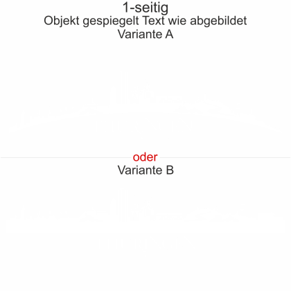 Autoaufkleber Skyline Bundesland Thüringen