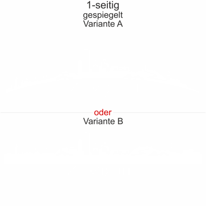 Autoaufkleber Skyline Bundesland Thüringen