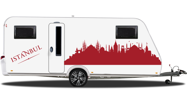Autoaufkleber Skyline von Istanbul