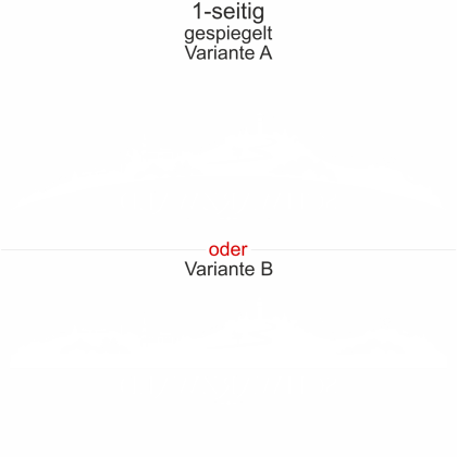 Autoaufkleber Skyline Schwarzwald