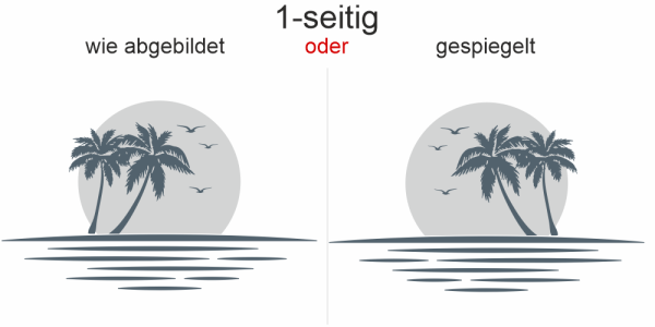 Preview: Autoaufkleber Sonnenuntergang am Meer
