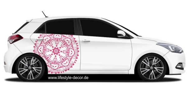 Preview: Autoaufkleber Spirituelles Mandala