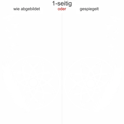 Autodekor mit Traumfänger und Feder - Ansicht Ausrichtung und Farbauswahl