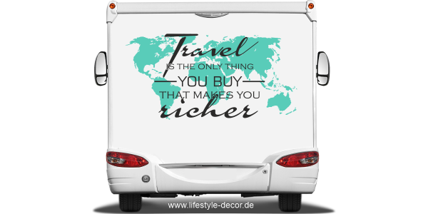 Preview: Autoaufkleber Travel Preview: Autoaufkleber Travel