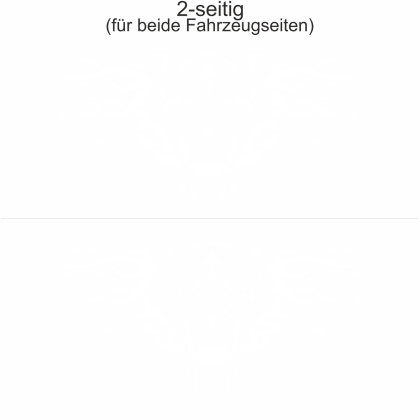 Autoaufkleber Tribal Drache