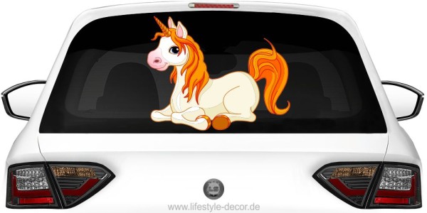 Preview: Autosticker Einhorn Preview: Autosticker Einhorn