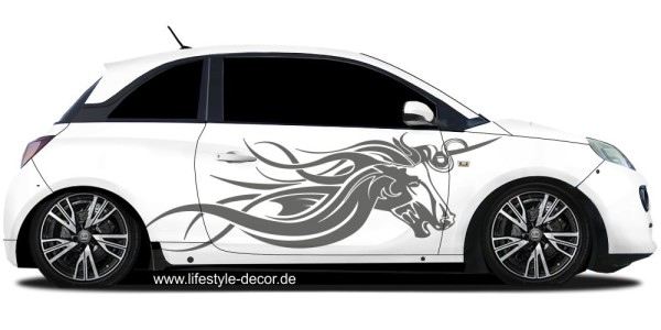 Preview: Auto Einhorn Aufkleber Preview: Auto Einhorn Aufkleber