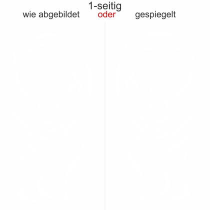 Preview: Autoaufkleber Wild Tiger
