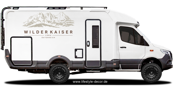 Autoaufkleber Wilder Kaiser