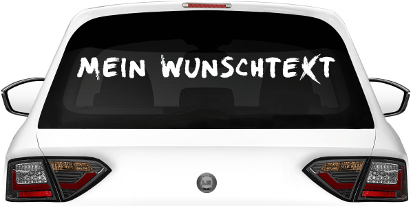 Autoaufkleber Wunschtext | 14
