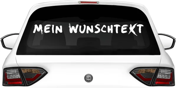 Autoaufkleber Wunschtext | 14