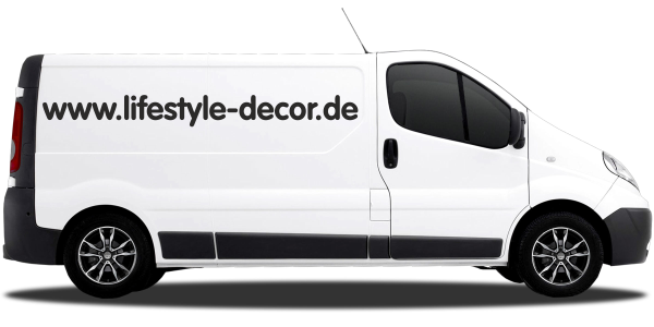 Preview: Autoaufkleber Wunschtext 17 | Set für beide Fahrzeugseiten