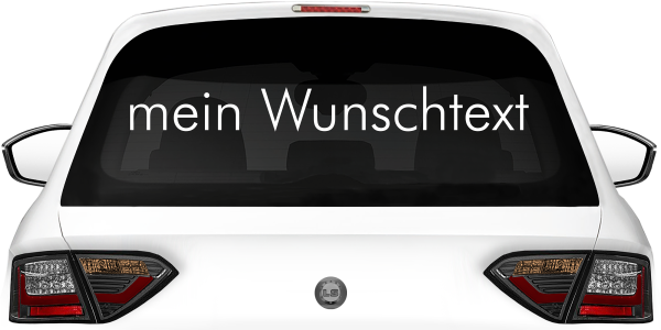 Preview: Autoaufkleber Wunschtext | 22