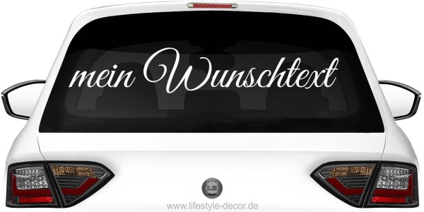 Autoaufkleber Wunschtext | 1