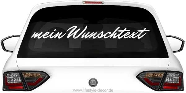 Autoaufkleber Wunschtext | 7