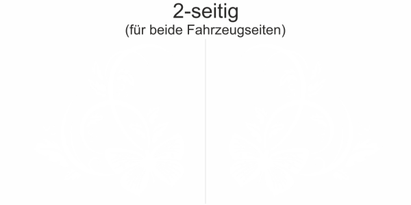 Autoaufkleber Zauberfalter