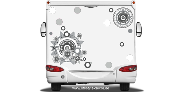 Preview: Autodekor Kunstvolles Design | Frei platzierbares Set Preview: Autodekor Kunstvolles Design | Frei platzierbares Set