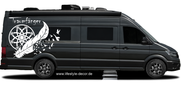 Preview: Autoaufkleber Traumfänger mit Text Preview: Autoaufkleber Traumfänger mit Text