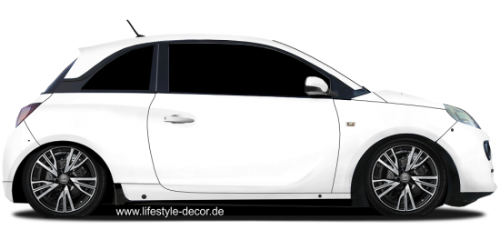 Preview: Autoaufkleber Blumen und Ranken