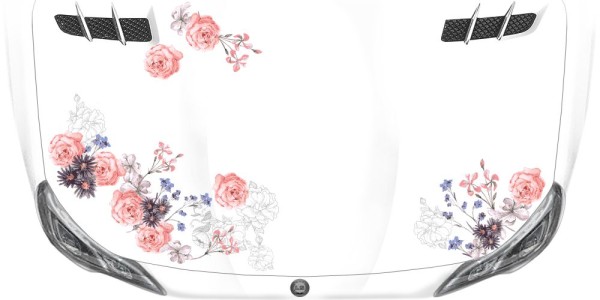 Preview: Aufkleber Blumen Dekorset Preview: Aufkleber Blumen Dekorset