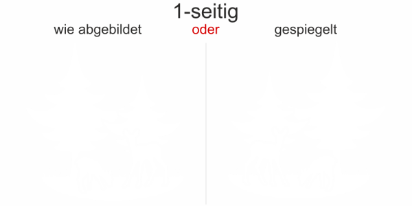 Preview: Wohnwagen Aufkleber Rehe im Wald