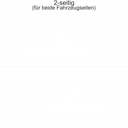 Autoaufkleber Monster