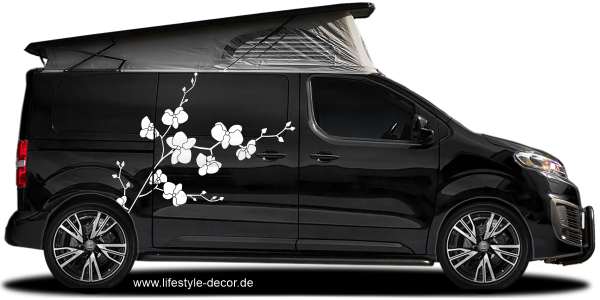 Preview: Autosticker Orchidee Preview: Autosticker Orchidee