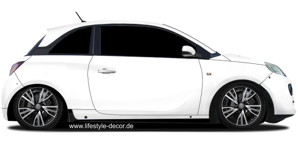 Preview: Auto Aufkleber Noten Satz