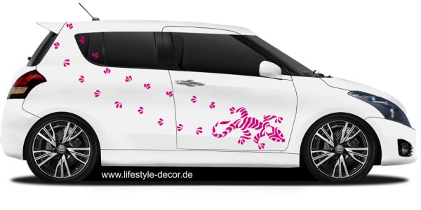 Preview: Autotattoo Exotische Echse