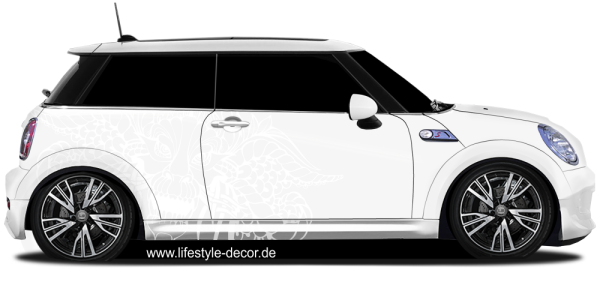 Preview: Autoaufkleber Drachentribal