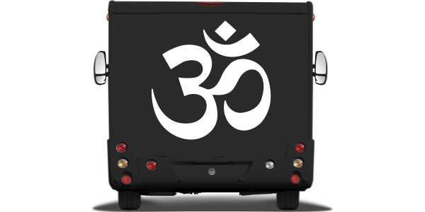 Preview: Autotattoo Om auf Camper