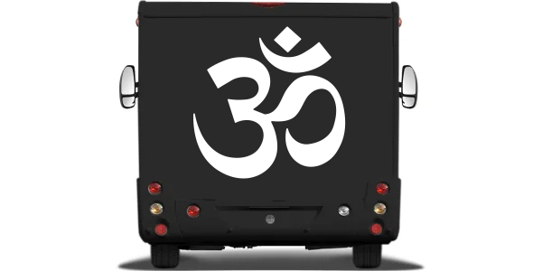 Autotattoo Om auf Camper