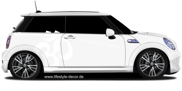 Preview: Autotattoo Om auf PKW
