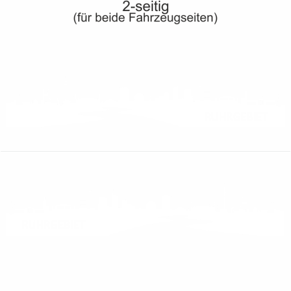 Autoaufkleber Silhouette Ruhrgebiet