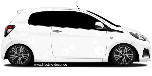 Autotattoo Wasserperlen