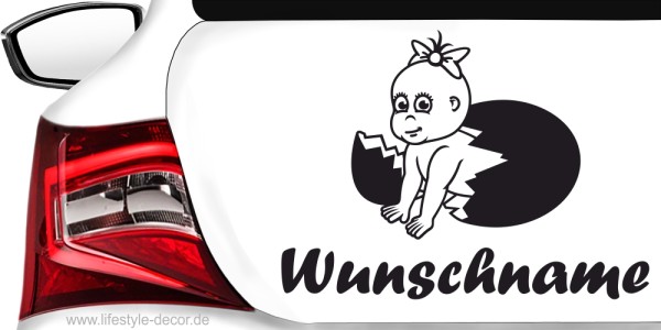 Preview: Babyaufkleber 09