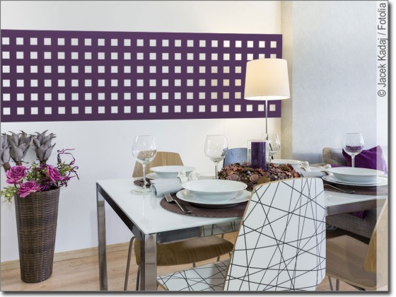 Preview: Wandbanner Quadrate